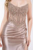 Imagen de Maxi Dress Corse Con Trasparencia y Abalorios