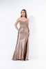 Imagen de Maxi Dress Corse Con Trasparencia y Abalorios