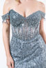 Imagen de Maxi Dress Off Shoulder Lentejuelas