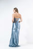 Imagen de Maxi Dress Corse Abalorios Falda En Satin Stretch