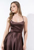 Imagen de Maxi Dress Satin Espalda Descubierta