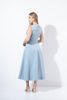 Imagen de Vestido Sin Mangas Detalle Alforzas Blusa