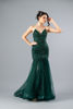 Imagen de Maxi Dress Straple Abalorios, Falda En Tull