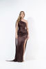 Imagen de Maxi Dress En Satin Un Hombro