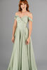 Imagen de Maxi Dress En Satin Off Shoulder