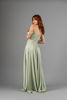 Imagen de Maxi Dress En Satin Off Shoulder