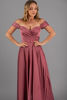 Imagen de Maxi Dress En Satin Off Shoulder