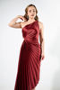Imagen de Vestido Un Hombro Asimetrico Plisado