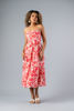 Imagen de Vestido Straple Print Floral, Nudo Espalda   ( Exclusivo Pagina)