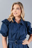 Imagen de Vestido Camisero Con Cinturon Botones Frente   ( Exclusivo Pagina)