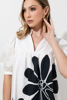 Imagen de Vestido Cuello V Print Flor       ( Exclusivo Pagina)