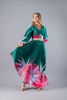 Imagen de Vestido Cuello V Manga Larga  ( Exclusivo Pagina)