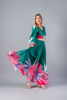 Imagen de Vestido Cuello V Manga Larga  ( Exclusivo Pagina)