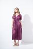 Imagen de Vestido Cuello V Plisado
