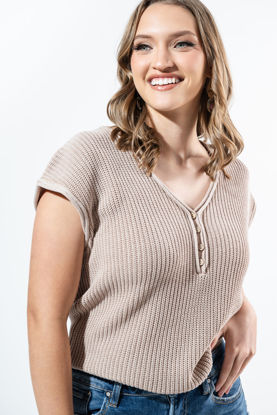 Imagen de Blusa Tejida Con Botones