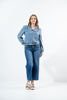 Imagen de Blusa Mezclilla Cuello Con Vuelo