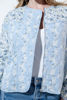 Imagen de Sweater Print Flores Con Ziper