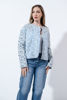 Imagen de Sweater Print Flores Con Ziper