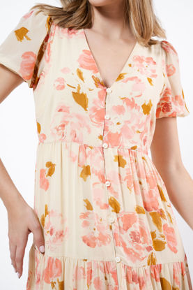 Imagen de Vestido Chiffon Floral