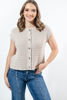 Imagen de Blusa Tejida Botones Frente