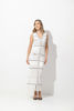 Imagen de Vestido Estilo Lapiza Botones Dorados Decorativos