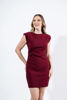 Imagen de Vestido Con Hombreras Falda Corta, Zipper Espalda
