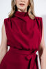 Imagen de Vestido Cuello Alto Falda Corta Con Vuelo