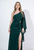 Imagen de Maxi Dress Un Hombro Abertura Falda