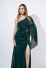 Imagen de Maxi Dress Un Hombro Abertura Falda