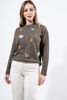 Imagen de Sweater Cuello Redondo Con Detalle Bordados
