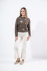 Imagen de Sweater Cuello Redondo Con Detalle Bordados