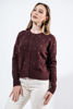 Imagen de Sweater Botones Frente Cuello Redondo, Print Lunares