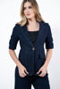 Imagen de Set Blazer Pantalon De Denim Manga Corta