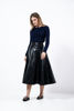 Imagen de Falda Midi En Cuerina