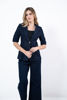 Imagen de Set Blazer Pantalon De Denim Manga Corta