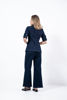 Imagen de Set Blazer Pantalon De Denim Manga Corta