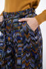 Imagen de Pantalon Palazzo En Satin Estampado Elastico Cintura