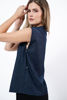 Imagen de Blusa Cuello Chino, Aberturas Laterales