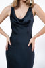 Imagen de Vestido En Satin Sin Mangas Cuello Bobo
