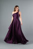 Imagen de Maxi Dress Un Hombro En Satin Falda Amplia