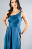 Imagen de Maxi Dress Un Hombro En Satin Falda Amplia