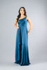 Imagen de Maxi Dress Un Hombro En Satin Falda Amplia