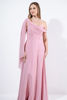 Imagen de Maxi Dress En Seda Un Hombro Falda Amplia