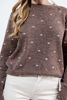 Imagen de Sweater Print Mini Lunares Cuello Redondo