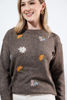 Imagen de Sweater Con Bordado Cuello Redondo