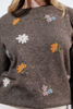 Imagen de Sweater Con Bordado Cuello Redondo