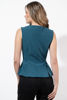 Imagen de Saquito Sin Mangas Zipper Frente, Cuello Redondo