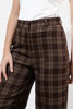 Imagen de Pantalon Pierna Recta Pretina Alta, Print Cuadros