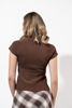 Imagen de Blusa Tejida Manga Corta Cuello Redondo