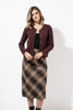 Imagen de Falda Midi Print Cuadros